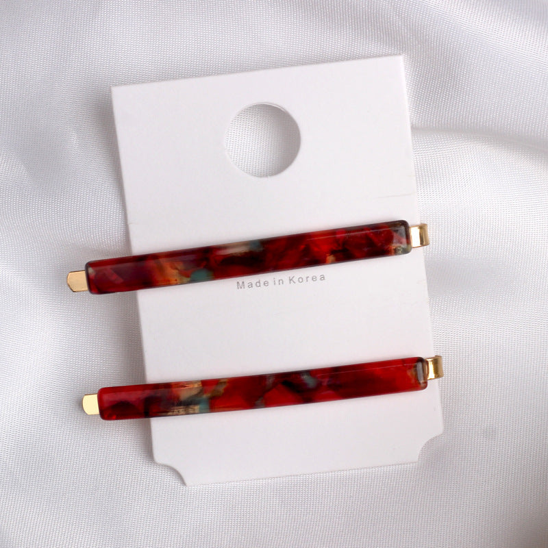 Wholesale Acetic Acid Board Straight Clip Hair Card